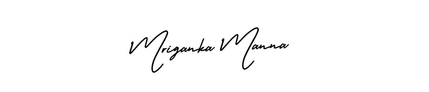 Best and Professional Signature Style for Mriganka Manna. AmerikaSignatureDemo-Regular Best Signature Style Collection. Mriganka Manna signature style 3 images and pictures png