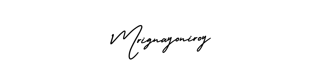 Once you've used our free online signature maker to create your best signature AmerikaSignatureDemo-Regular style, it's time to enjoy all of the benefits that Mrignayoniroy name signing documents. Mrignayoniroy signature style 3 images and pictures png