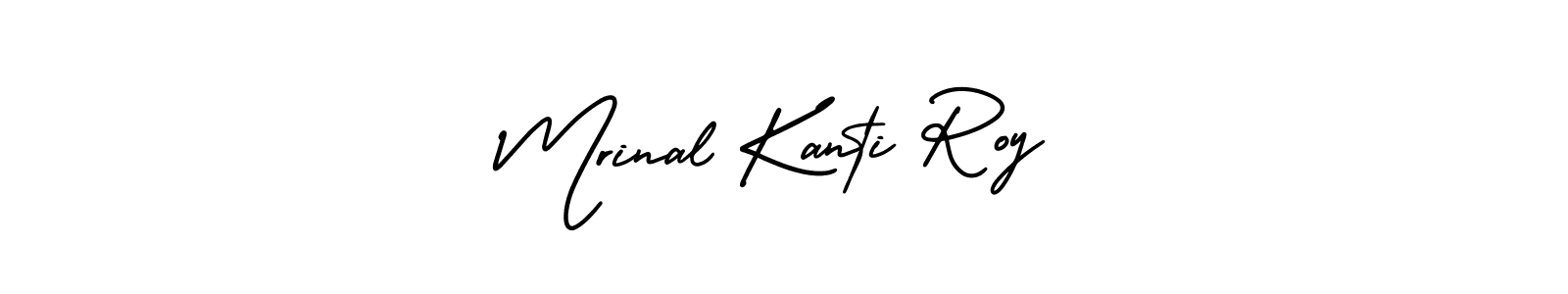 Make a short Mrinal Kanti Roy signature style. Manage your documents anywhere anytime using AmerikaSignatureDemo-Regular. Create and add eSignatures, submit forms, share and send files easily. Mrinal Kanti Roy signature style 3 images and pictures png