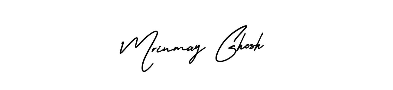 Design your own signature with our free online signature maker. With this signature software, you can create a handwritten (AmerikaSignatureDemo-Regular) signature for name Mrinmay Ghosh. Mrinmay Ghosh signature style 3 images and pictures png