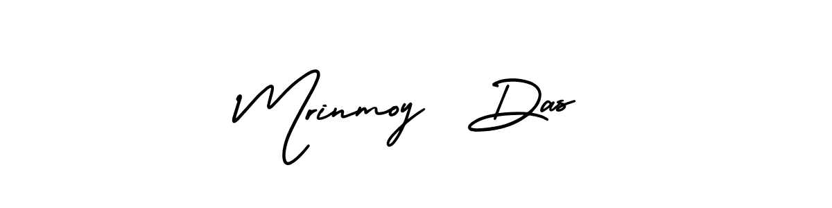 You should practise on your own different ways (AmerikaSignatureDemo-Regular) to write your name (Mrinmoy  Das) in signature. don't let someone else do it for you. Mrinmoy  Das signature style 3 images and pictures png