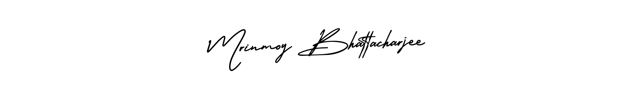 How to make Mrinmoy Bhattacharjee signature? AmerikaSignatureDemo-Regular is a professional autograph style. Create handwritten signature for Mrinmoy Bhattacharjee name. Mrinmoy Bhattacharjee signature style 3 images and pictures png