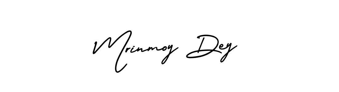 You should practise on your own different ways (AmerikaSignatureDemo-Regular) to write your name (Mrinmoy Dey) in signature. don't let someone else do it for you. Mrinmoy Dey signature style 3 images and pictures png