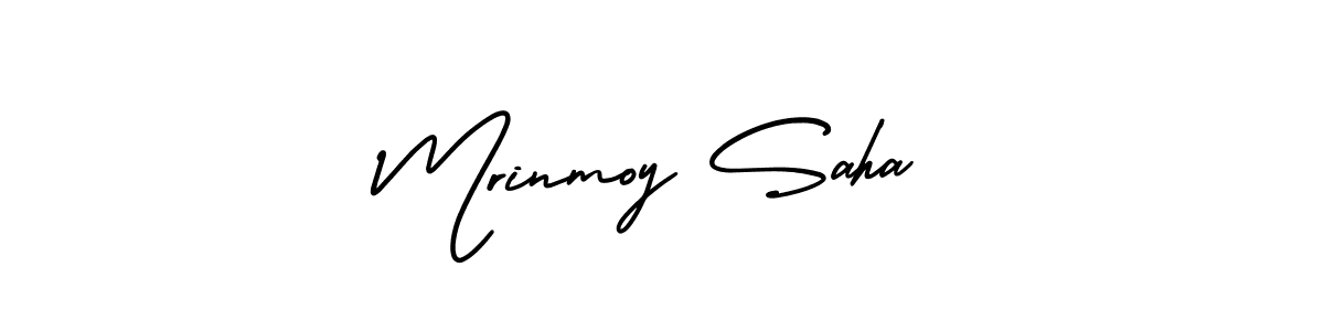 Design your own signature with our free online signature maker. With this signature software, you can create a handwritten (AmerikaSignatureDemo-Regular) signature for name Mrinmoy Saha. Mrinmoy Saha signature style 3 images and pictures png