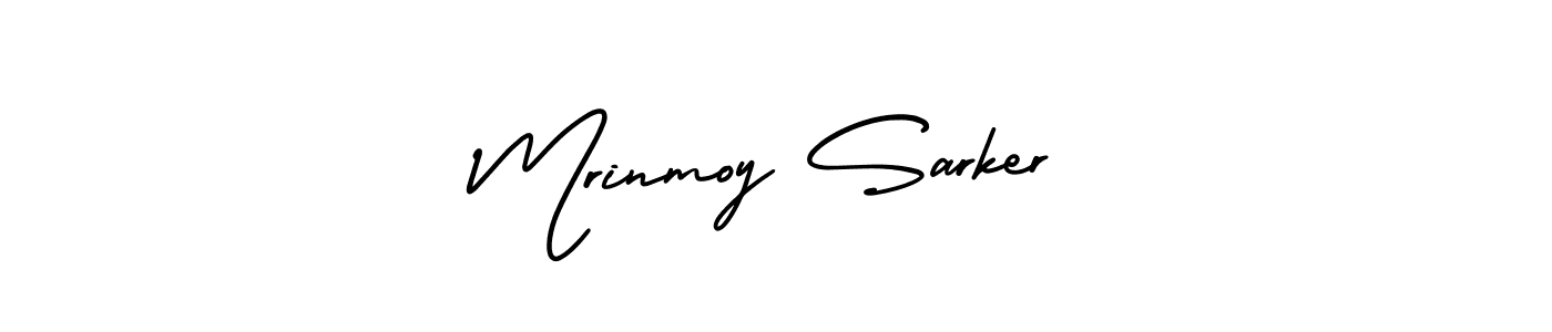 Create a beautiful signature design for name Mrinmoy Sarker. With this signature (AmerikaSignatureDemo-Regular) fonts, you can make a handwritten signature for free. Mrinmoy Sarker signature style 3 images and pictures png