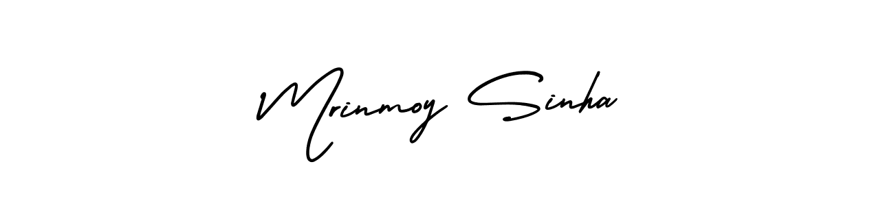AmerikaSignatureDemo-Regular is a professional signature style that is perfect for those who want to add a touch of class to their signature. It is also a great choice for those who want to make their signature more unique. Get Mrinmoy Sinha name to fancy signature for free. Mrinmoy Sinha signature style 3 images and pictures png