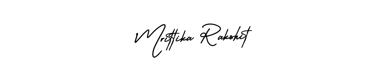 Design your own signature with our free online signature maker. With this signature software, you can create a handwritten (AmerikaSignatureDemo-Regular) signature for name Mrittika Rakshit. Mrittika Rakshit signature style 3 images and pictures png