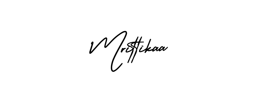 How to make Mrittikaa signature? AmerikaSignatureDemo-Regular is a professional autograph style. Create handwritten signature for Mrittikaa name. Mrittikaa signature style 3 images and pictures png