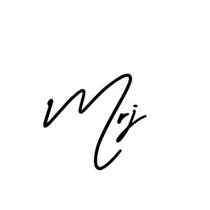 You should practise on your own different ways (AmerikaSignatureDemo-Regular) to write your name (Mrj) in signature. don't let someone else do it for you. Mrj signature style 3 images and pictures png