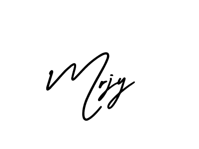 How to make Mrjy signature? AmerikaSignatureDemo-Regular is a professional autograph style. Create handwritten signature for Mrjy name. Mrjy signature style 3 images and pictures png