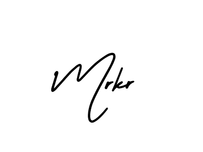 How to make Mrkr name signature. Use AmerikaSignatureDemo-Regular style for creating short signs online. This is the latest handwritten sign. Mrkr signature style 3 images and pictures png