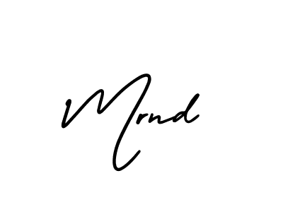 if you are searching for the best signature style for your name Mrnd. so please give up your signature search. here we have designed multiple signature styles  using AmerikaSignatureDemo-Regular. Mrnd signature style 3 images and pictures png