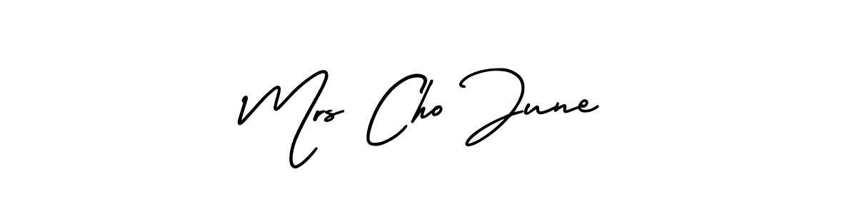 See photos of Mrs Cho June official signature by Spectra . Check more albums & portfolios. Read reviews & check more about AmerikaSignatureDemo-Regular font. Mrs Cho June signature style 3 images and pictures png