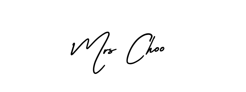 The best way (AmerikaSignatureDemo-Regular) to make a short signature is to pick only two or three words in your name. The name Mrs Choo include a total of six letters. For converting this name. Mrs Choo signature style 3 images and pictures png