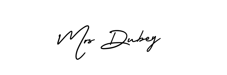 See photos of Mrs Dubey official signature by Spectra . Check more albums & portfolios. Read reviews & check more about AmerikaSignatureDemo-Regular font. Mrs Dubey signature style 3 images and pictures png