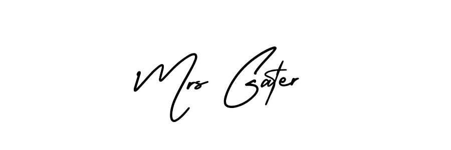 Make a short Mrs Gater signature style. Manage your documents anywhere anytime using AmerikaSignatureDemo-Regular. Create and add eSignatures, submit forms, share and send files easily. Mrs Gater signature style 3 images and pictures png