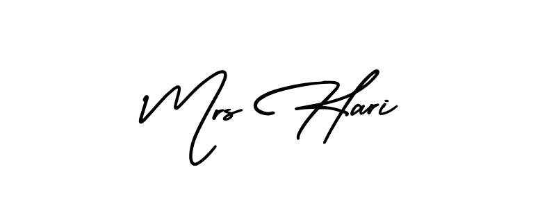 See photos of Mrs Hari official signature by Spectra . Check more albums & portfolios. Read reviews & check more about AmerikaSignatureDemo-Regular font. Mrs Hari signature style 3 images and pictures png