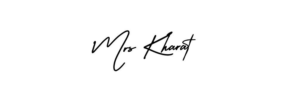 Best and Professional Signature Style for Mrs Kharat. AmerikaSignatureDemo-Regular Best Signature Style Collection. Mrs Kharat signature style 3 images and pictures png