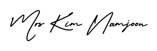 Use a signature maker to create a handwritten signature online. With this signature software, you can design (AmerikaSignatureDemo-Regular) your own signature for name Mrs Kim Namjoon. Mrs Kim Namjoon signature style 3 images and pictures png