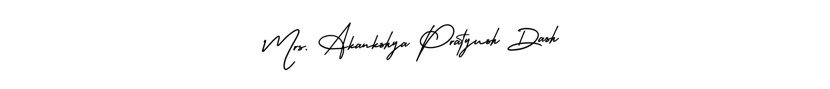 Also You can easily find your signature by using the search form. We will create Mrs. Akankshya Pratyush Dash name handwritten signature images for you free of cost using AmerikaSignatureDemo-Regular sign style. Mrs. Akankshya Pratyush Dash signature style 3 images and pictures png