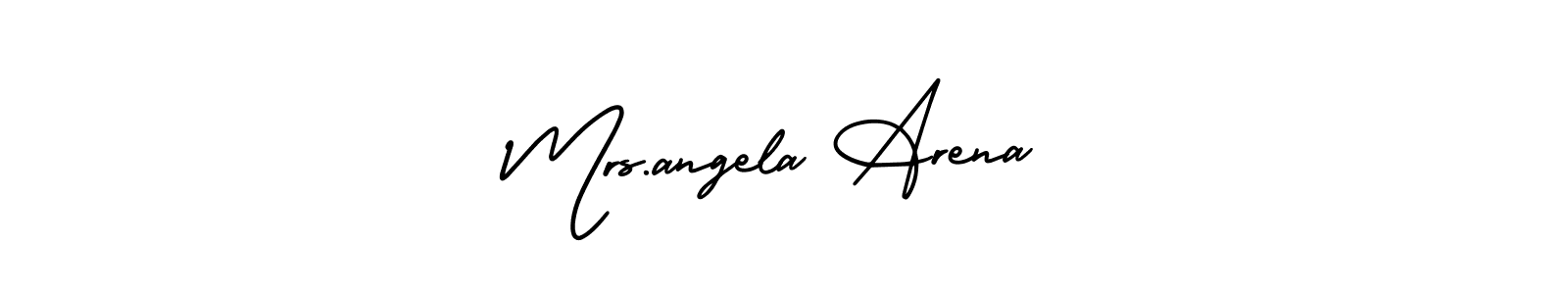 Check out images of Autograph of Mrs.angela Arena name. Actor Mrs.angela Arena Signature Style. AmerikaSignatureDemo-Regular is a professional sign style online. Mrs.angela Arena signature style 3 images and pictures png