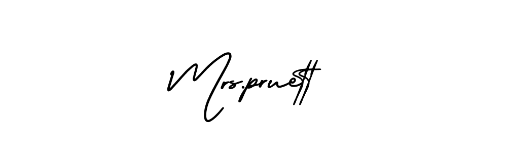 This is the best signature style for the Mrs.pruett name. Also you like these signature font (AmerikaSignatureDemo-Regular). Mix name signature. Mrs.pruett signature style 3 images and pictures png