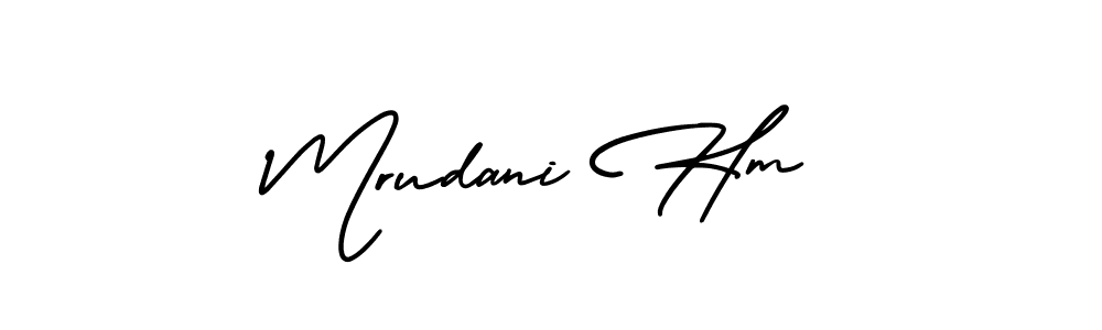 Also we have Mrudani Hm name is the best signature style. Create professional handwritten signature collection using AmerikaSignatureDemo-Regular autograph style. Mrudani Hm signature style 3 images and pictures png