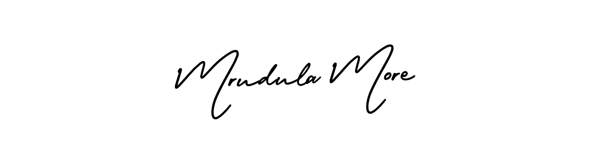 AmerikaSignatureDemo-Regular is a professional signature style that is perfect for those who want to add a touch of class to their signature. It is also a great choice for those who want to make their signature more unique. Get Mrudula More name to fancy signature for free. Mrudula More signature style 3 images and pictures png