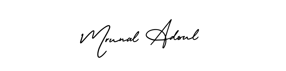 You can use this online signature creator to create a handwritten signature for the name Mrunal Adsul. This is the best online autograph maker. Mrunal Adsul signature style 3 images and pictures png