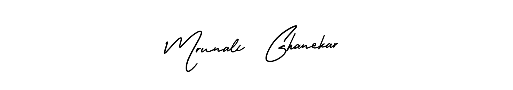 AmerikaSignatureDemo-Regular is a professional signature style that is perfect for those who want to add a touch of class to their signature. It is also a great choice for those who want to make their signature more unique. Get Mrunali  Ghanekar name to fancy signature for free. Mrunali  Ghanekar signature style 3 images and pictures png