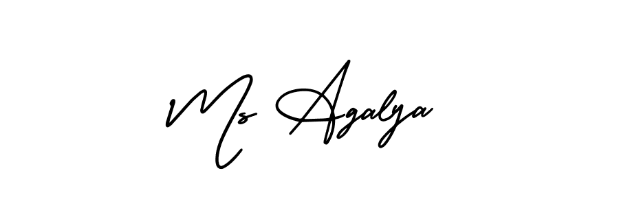 Here are the top 10 professional signature styles for the name Ms Agalya. These are the best autograph styles you can use for your name. Ms Agalya signature style 3 images and pictures png