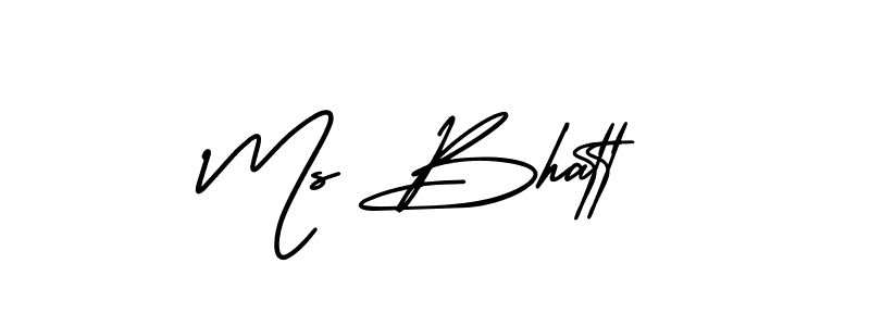 Check out images of Autograph of Ms Bhatt name. Actor Ms Bhatt Signature Style. AmerikaSignatureDemo-Regular is a professional sign style online. Ms Bhatt signature style 3 images and pictures png