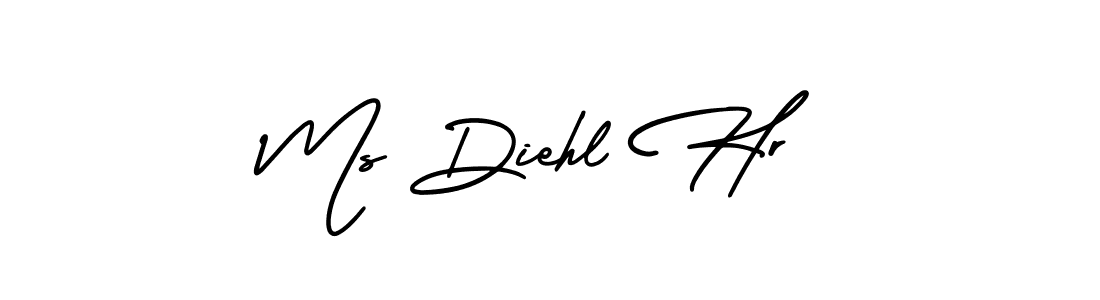 if you are searching for the best signature style for your name Ms Diehl Hr. so please give up your signature search. here we have designed multiple signature styles  using AmerikaSignatureDemo-Regular. Ms Diehl Hr signature style 3 images and pictures png