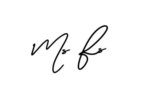 Make a beautiful signature design for name Ms Fs. Use this online signature maker to create a handwritten signature for free. Ms Fs signature style 3 images and pictures png