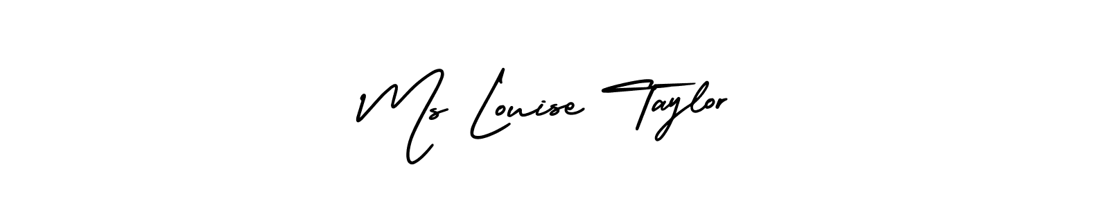 Also we have Ms Louise Taylor name is the best signature style. Create professional handwritten signature collection using AmerikaSignatureDemo-Regular autograph style. Ms Louise Taylor signature style 3 images and pictures png