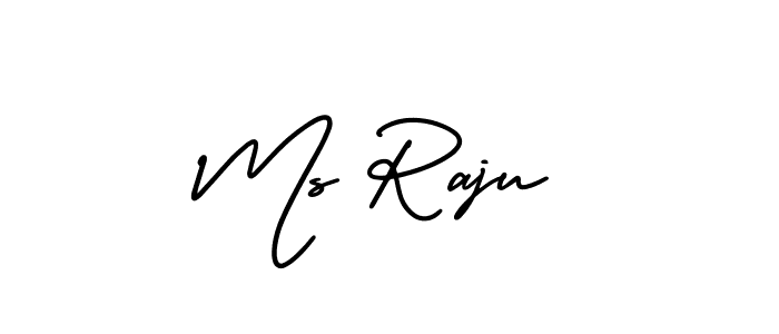 Best and Professional Signature Style for Ms Raju. AmerikaSignatureDemo-Regular Best Signature Style Collection. Ms Raju signature style 3 images and pictures png