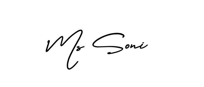 Once you've used our free online signature maker to create your best signature AmerikaSignatureDemo-Regular style, it's time to enjoy all of the benefits that Ms Soni name signing documents. Ms Soni signature style 3 images and pictures png