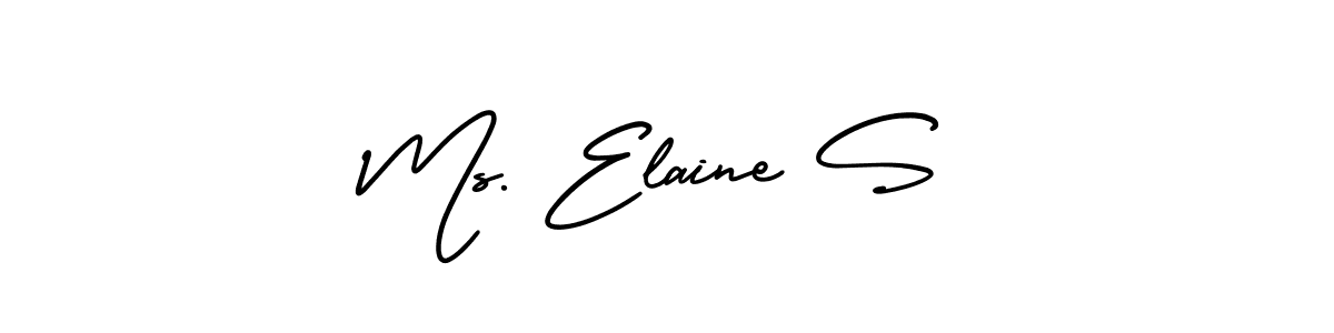 See photos of Ms. Elaine S official signature by Spectra . Check more albums & portfolios. Read reviews & check more about AmerikaSignatureDemo-Regular font. Ms. Elaine S signature style 3 images and pictures png