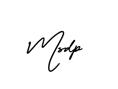 Make a beautiful signature design for name Msdp. Use this online signature maker to create a handwritten signature for free. Msdp signature style 3 images and pictures png