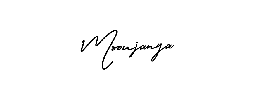 Here are the top 10 professional signature styles for the name Msoujanya. These are the best autograph styles you can use for your name. Msoujanya signature style 3 images and pictures png