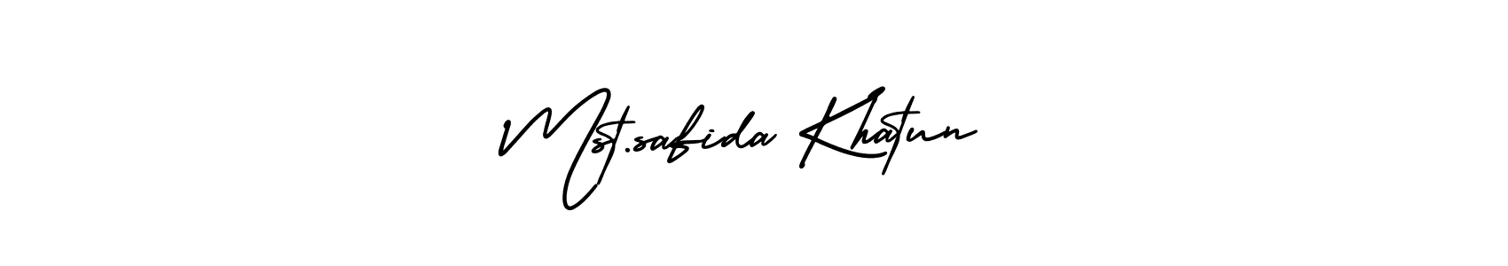 You can use this online signature creator to create a handwritten signature for the name Mst.safida Khatun. This is the best online autograph maker. Mst.safida Khatun signature style 3 images and pictures png