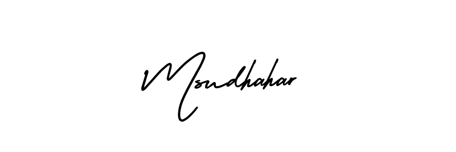 Best and Professional Signature Style for Msudhahar. AmerikaSignatureDemo-Regular Best Signature Style Collection. Msudhahar signature style 3 images and pictures png