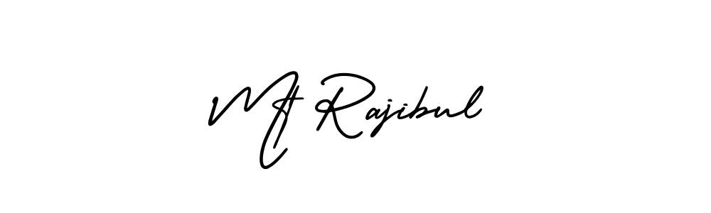 Use a signature maker to create a handwritten signature online. With this signature software, you can design (AmerikaSignatureDemo-Regular) your own signature for name Mt Rajibul. Mt Rajibul signature style 3 images and pictures png
