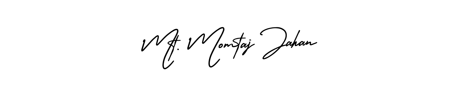 It looks lik you need a new signature style for name Mt. Momtaj Jahan. Design unique handwritten (AmerikaSignatureDemo-Regular) signature with our free signature maker in just a few clicks. Mt. Momtaj Jahan signature style 3 images and pictures png