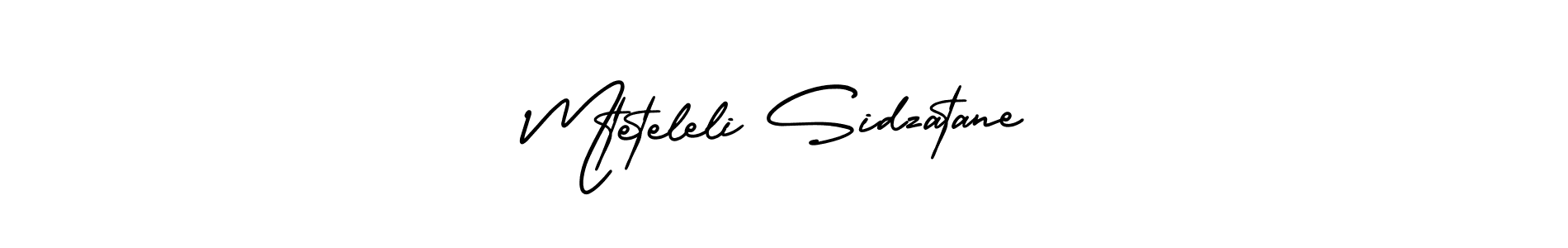 Make a beautiful signature design for name Mteteleli Sidzatane. Use this online signature maker to create a handwritten signature for free. Mteteleli Sidzatane signature style 3 images and pictures png
