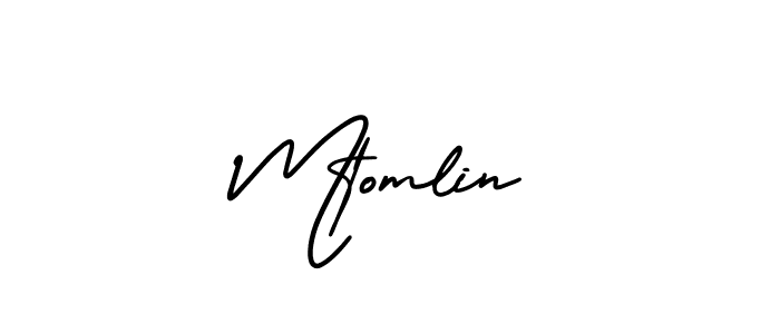 Use a signature maker to create a handwritten signature online. With this signature software, you can design (AmerikaSignatureDemo-Regular) your own signature for name Mtomlin. Mtomlin signature style 3 images and pictures png