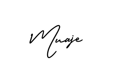 Best and Professional Signature Style for Muaje. AmerikaSignatureDemo-Regular Best Signature Style Collection. Muaje signature style 3 images and pictures png