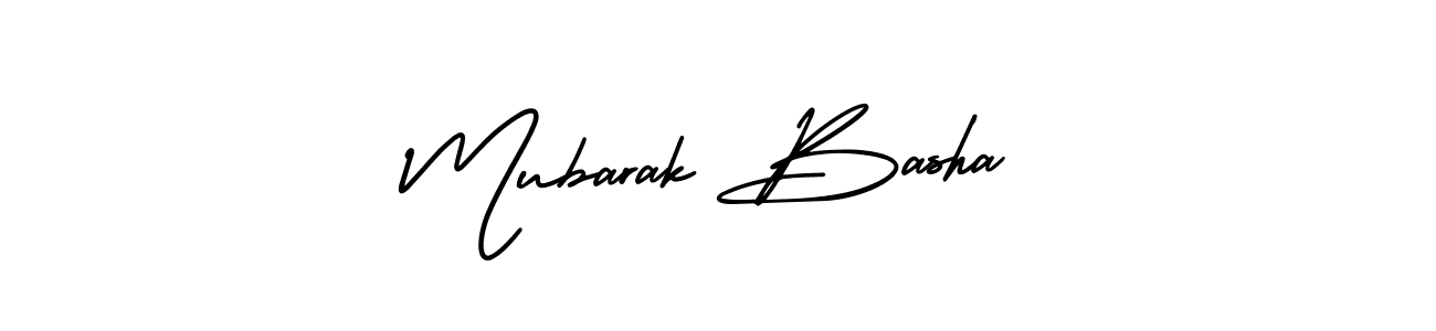Create a beautiful signature design for name Mubarak Basha. With this signature (AmerikaSignatureDemo-Regular) fonts, you can make a handwritten signature for free. Mubarak Basha signature style 3 images and pictures png