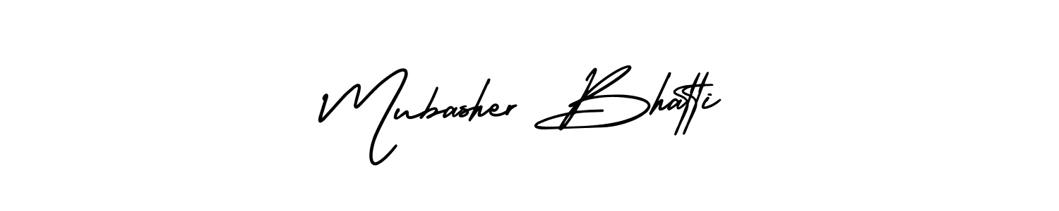 Also we have Mubasher Bhatti name is the best signature style. Create professional handwritten signature collection using AmerikaSignatureDemo-Regular autograph style. Mubasher Bhatti signature style 3 images and pictures png