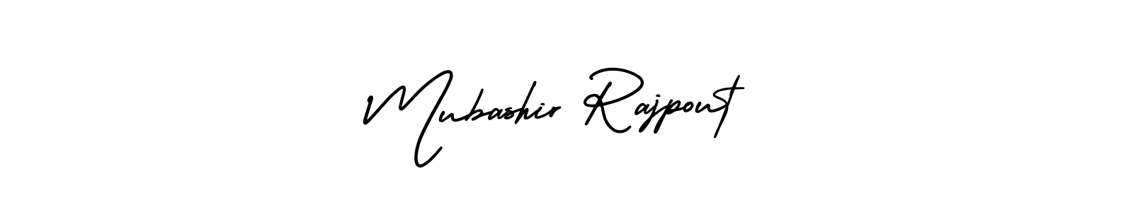 AmerikaSignatureDemo-Regular is a professional signature style that is perfect for those who want to add a touch of class to their signature. It is also a great choice for those who want to make their signature more unique. Get Mubashir Rajpout name to fancy signature for free. Mubashir Rajpout signature style 3 images and pictures png